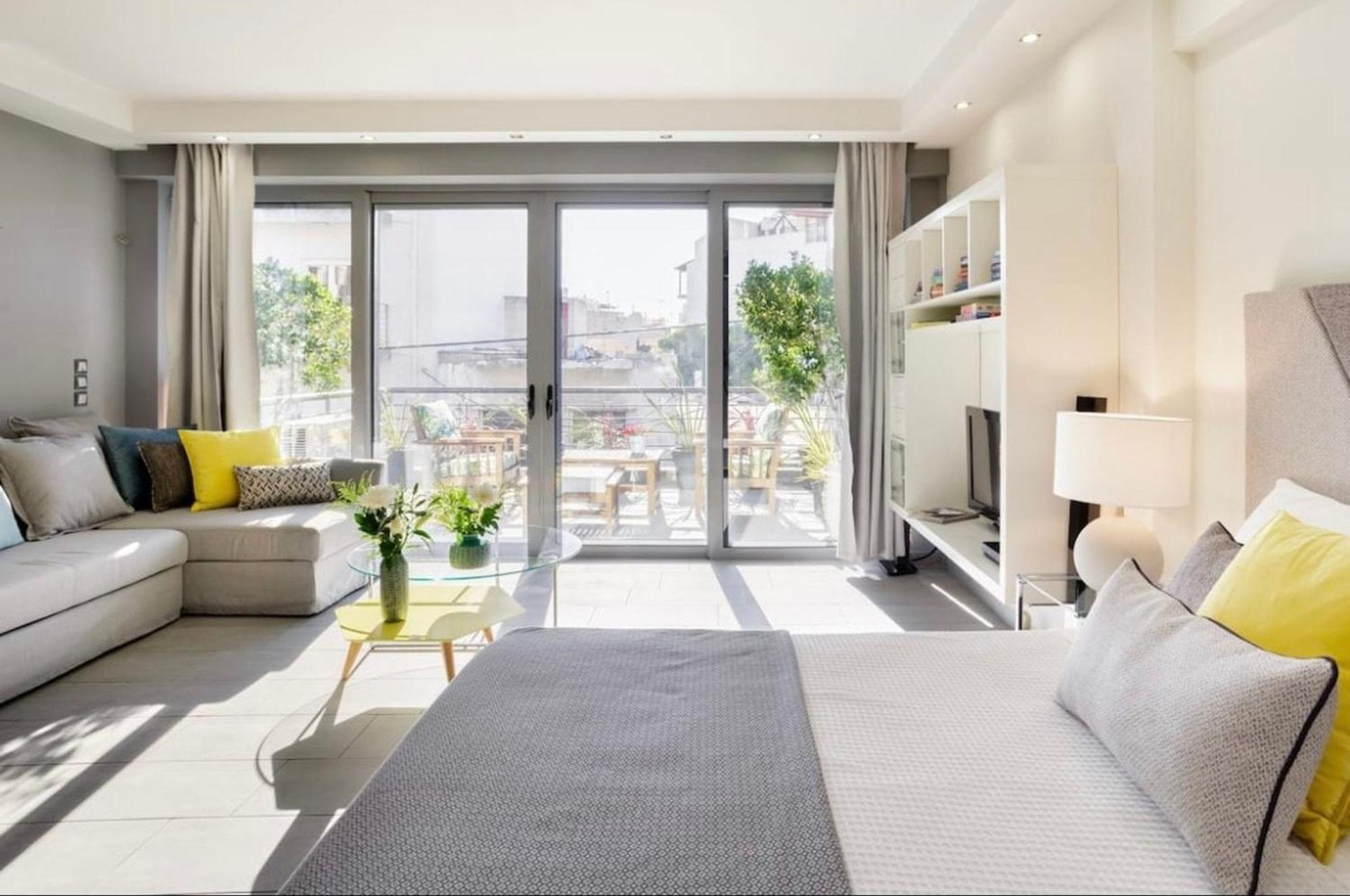 Stylish Boutique Loft With Private Balcony Διαμέρισμα Αθήνα Εξωτερικό φωτογραφία